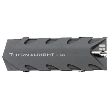 Thermalright(利民)  TL-M.2 2280 pro固态散热器全铝散热片阳极喷砂工艺带8mm 热管 2280规格 双层硅胶片