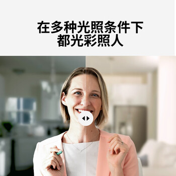罗技（Logitech）Brio 505 商用全高清摄像头 视频通话 网课会议摄像头 家用摄像头 1080p