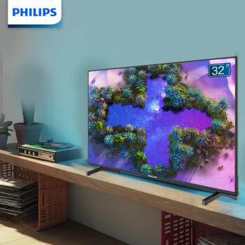 飞利浦（PHILIPS） 32PHF6365/T3 32英寸 全面屏 高清 智能网络WIFI液晶电视