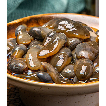 落花洲 醉泥螺温州特产个大咸黄泥螺王菜场即食海鲜罐装600g