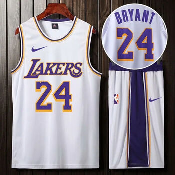 同款湖人队24号篮球服23号套装男女生比赛球服团购定制 24号科比(套装