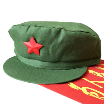 65老式演出成人大人红军帽 儿童军帽 小孩帽子革命解放军帽 绿军帽 54