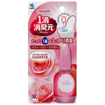 小林制药（KOBAYASHI）一滴消臭元甜蜜玫瑰20ml家用清洁马桶厕所卫生间除臭剂去异味