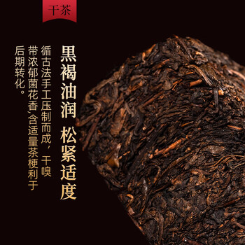 安化黑茶 茶协授权 正宗天尖金花茯茶2015年湖南特产茶叶礼盒送老丈人760g