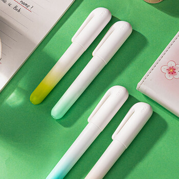 得力(deli)口袋荧光笔轻氧山谷色系 学生考试划重点复习办公手账笔记涂鸦DIY装饰 4支/盒 SK184