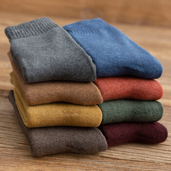 服饰内衣>内衣>休闲棉袜>男休闲袜>酒风学长>酒风学长厚袜子男士棉中