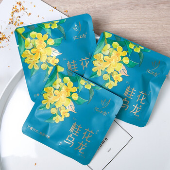 忆江南花草茶桂花乌龙茶24g冷泡花茶水果茶网红茶包下午茶三角袋泡茶