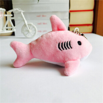 可爱小鲨鱼头像粉色图片
