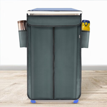 金得利10层12格课桌挂书袋收纳袋书桌挂袋大容量桌边书袋侧面收纳袋初中高中生书挂袋收纳神器灰色DC1926 金得利10层12格课桌挂书袋收纳袋书桌挂袋大容量桌边书袋侧面收纳袋初中高中生书挂袋收纳神器灰色DC1926