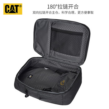 卡特（CAT）双肩包多用手提包电脑包16英寸商务背包大容减负拉杆悬挂黑 84348
