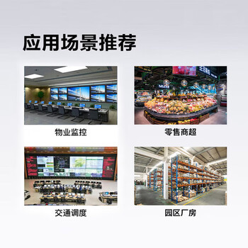 dahua大华32英寸监视器 液晶显示器 工业级宽视角面板 内置喇叭 HDMI/VGA接口 DH-LM32-F200
