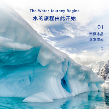 兰维乐（ORAVIDA）新西兰进口天然矿泉水360ml*6瓶(无气)家庭会议旅行露营饮用水