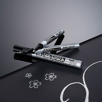 樱花(SAKURA)油漆笔银色2.0mm 签字笔记号笔马克笔高光笔 商务明星签名签到笔防水不掉色描金补漆手绘涂鸦 樱花(SAKURA)油漆笔银色2.0mm 签字笔记号笔马克笔高光笔 商务明星签名签到笔防水不掉色描金补漆手绘涂鸦