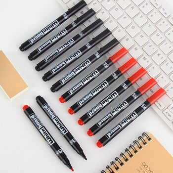 金万年白板笔黑色迷你小号 细杆单头可擦易擦 儿童男女专用笔 20支装 K-0603 金万年白板笔黑色迷你小号 细杆单头可擦易擦 儿童男女专用笔 20支装 K-0603