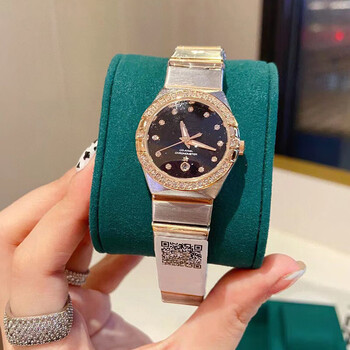 vhsoeukm满天星小众轻奢女士手表星座女表满钻蝶飞手表轻奢小众气质女