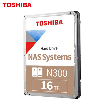 东芝(TOSHIBA)16TB  NAS网络存储机械硬盘私有云家庭文件存储7200转 512MB SATA接口N300系列