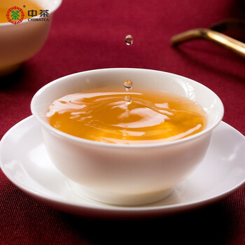 百年木仓中茶安化黑茶金花茯砖4年陈茶叶礼盒岁月金福980g湖南特产中秋节