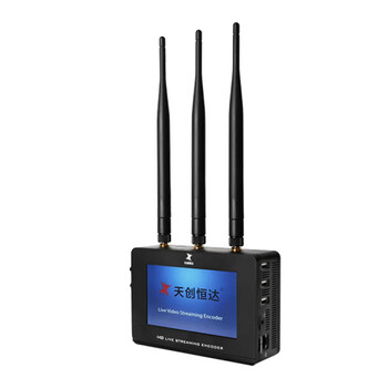 天创恒达 TCHD-400HS直播编码器hdmi sdi高清视频推流器4G多卡聚合直播