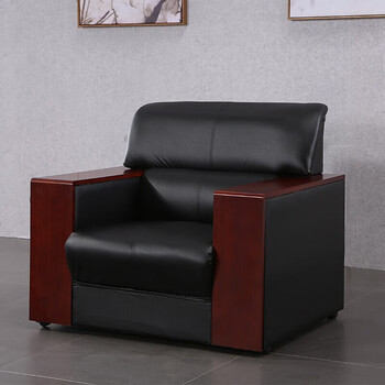 擎宅办公沙发简约办公室会客洽谈接待商务沙发 3+1+1沙发(西皮) 擎宅办公沙发简约办公室会客洽谈接待商务沙发 3+1+1沙发(西皮)