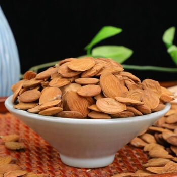 中药材带皮桃仁 药用生桃仁熟桃仁 扁桃仁 山桃仁 泡酒料 带皮扁桃仁