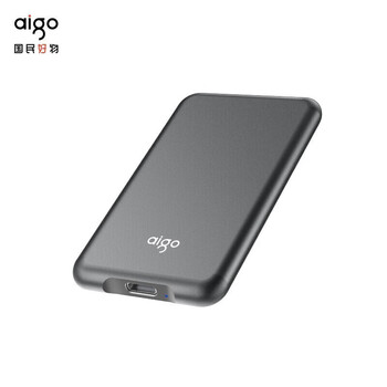 爱国者（aigo）500GB移动固态硬盘 (PSSD) S7 Type-c USB3.2 ssd固态硬盘 读速高达520MB/s 轻薄小巧便携