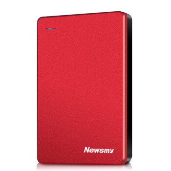 纽曼（Newsmy）1TB 移动硬盘 清风金属系列 USB3.0 2.5英寸 东方红112M/S 低功耗高速度
