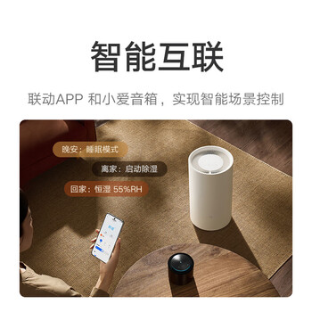 小米除湿机 家用抽湿机 除湿器 【除湿量13L/天】 7重降噪 卧室轻音 除潮空气 干衣机 智能互联