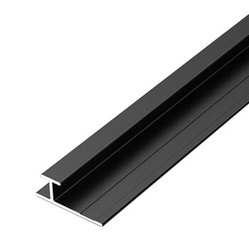 纳仕德 mq02 铝合金工字线装饰线条收口条卡条 5厘工字条*3米备注颜色