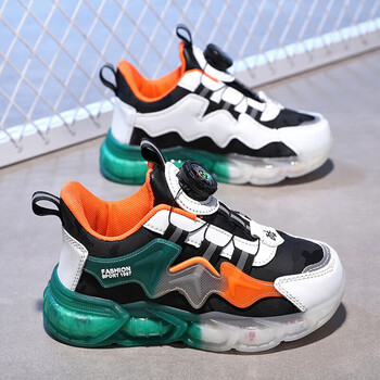 大黄蜂bigwasplawaon时尚男童秋冬新款单鞋防水皮面运动鞋中大童校园