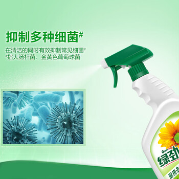 绿劲厨房去重油剂500g+补充装500g去油污油烟机厨房油污清洁剂油污净