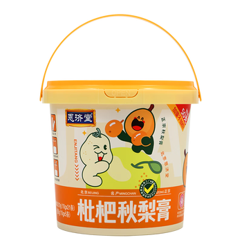 恩济堂枇杷秋梨膏260g北京特产药食同源滋补儿童宝宝非雪秋梨膏无添加