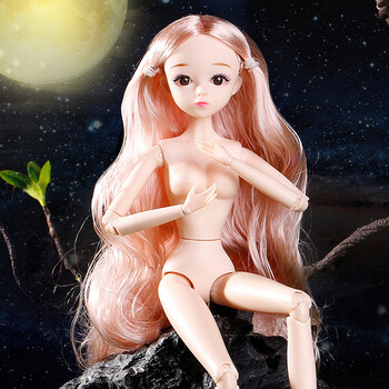 30厘米小魔仙芭碧比娃娃裸娃素体蛋糕26关节女孩玩具换装公主套装 萌