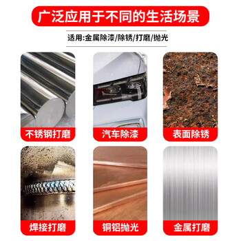 卡夫威尔黑金刚打磨片角磨机配件磨光片砂轮片100*16mm WP5250