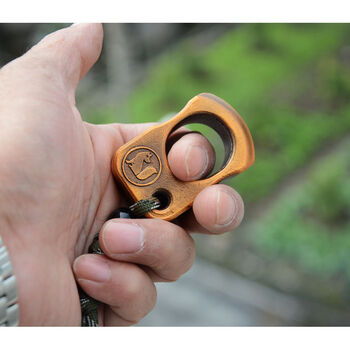 指虎四指户外防身工具拳扣指扣破窗器应急防狼手撑子铝合金自卫装备手