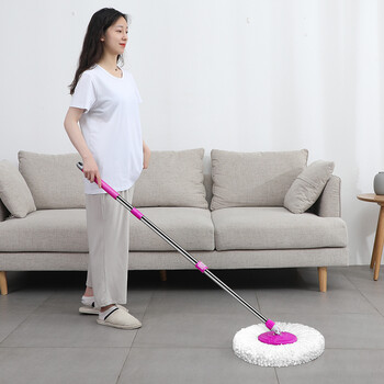 美丽雅旋转拖把带桶一套共2拖洗脱一体布家用一拖净免手洗地拖吸水墩布