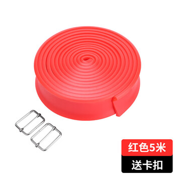 未止田径拉力带 弹力带阻力带 瑜伽拉伸拉力绳拉力带 红色5米