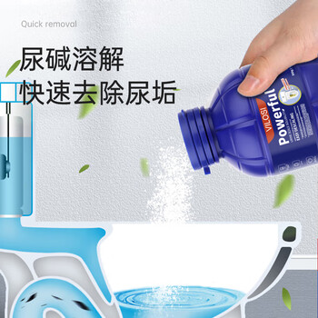 vilosi卫洛仕尿碱溶解剂马桶清洁剂厕所尿垢草酸除垢剂洁厕剂洁厕灵300g