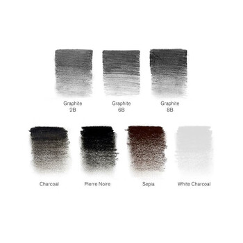 温莎牛顿【弗洛伊德同品牌】素描铅笔涂鸦填色素描铅笔专业手绘美术绘画铅笔素描铅笔画室套