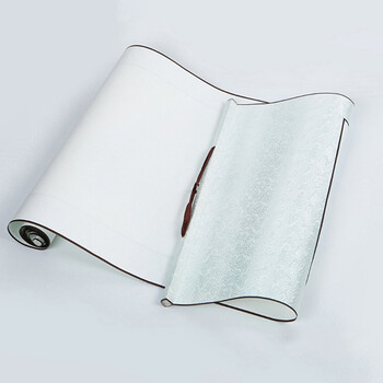 一海堂文化 宣纸卷轴挂轴 文房四宝 高温全绫精装裱宣纸书法作品纸空白纸国画宣纸仿古 四尺对开横轴 一海堂文化 宣纸卷轴挂轴 文房四宝 高温全绫精装裱宣纸书法作品纸空白纸国画宣纸仿古 四尺对开横轴