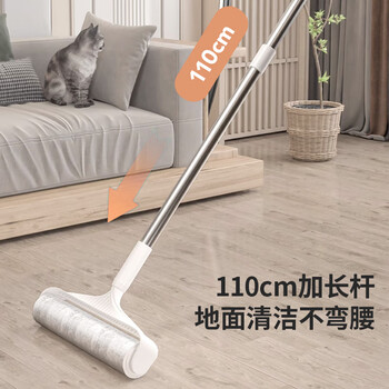 LYNN通用型粘毛卷纸30cm6卷360撕粘毛器替换纸滚筒沾毛滚纸芯猫毛神器