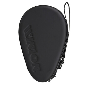 莹恋WINION严选乒乓球拍套拍包硬壳硬质便携收纳盒黑色拍套+黑绿球盒