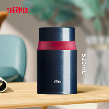 膳魔师(THERMOS)焖烧杯316高真空不锈钢520ml焖烧罐焖烧壶饭盒保温桶TCLD-520S DB 膳魔师(THERMOS)焖烧杯316高真空不锈钢520ml焖烧罐焖烧壶饭盒保温桶TCLD-520S DB
