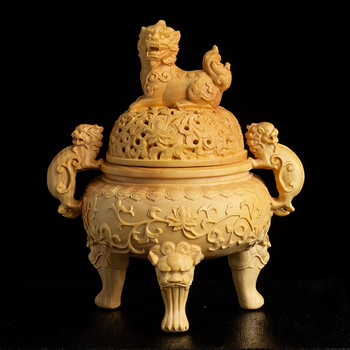 AKa6602 獅子 香炉 AKa6602 獅子 香炉 香炉 獅子｜中村陶器 信楽焼の