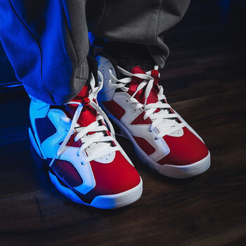 aj6耐克男鞋女鞋nike air jordan 6 白蓝大学蓝北卡蓝复刻高帮男子
