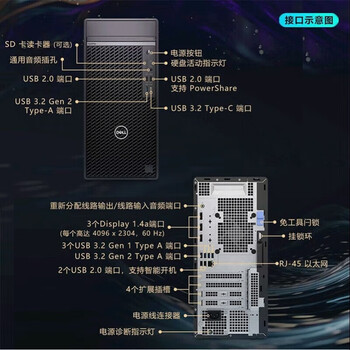 戴尔OptiPlex 7020MT Plus 14代酷睿i7高性能商用办公台式电脑 I7-14700 32G 1TSSD RTX4060-8G 定制K