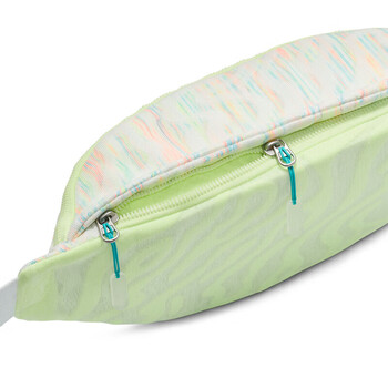 耐克（NIKE）NIKE男女腰包 单肩包斜挎包胸包休闲包FN4248-100白/绿黄均码