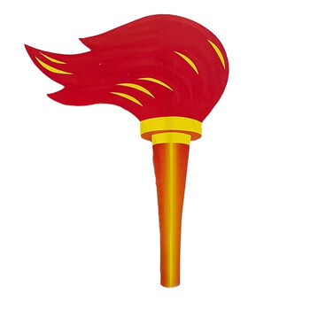 【旗舰自营】 火炬道具运动会开幕式入场式手拿仿真火把表演演出团体