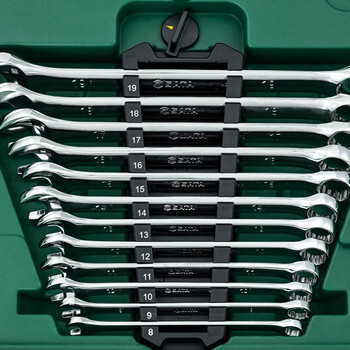 世达(SATA)汽修汽保工具小飞大飞套筒棘轮扳手组合套装09518 世达(SATA)汽修汽保工具小飞大飞套筒棘轮扳手组合套装09518