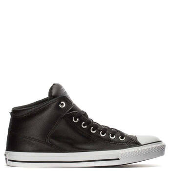 converse匡威男鞋高帮鞋真皮系带板鞋休闲鞋百搭街头highstreetmid115