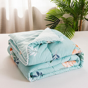 俪之影夏凉被水洗棉空调被可机洗单人学生宿舍15米双人18米2米薄柔软